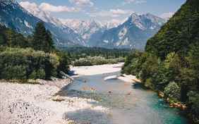 Die Umgebung - Soca Tal